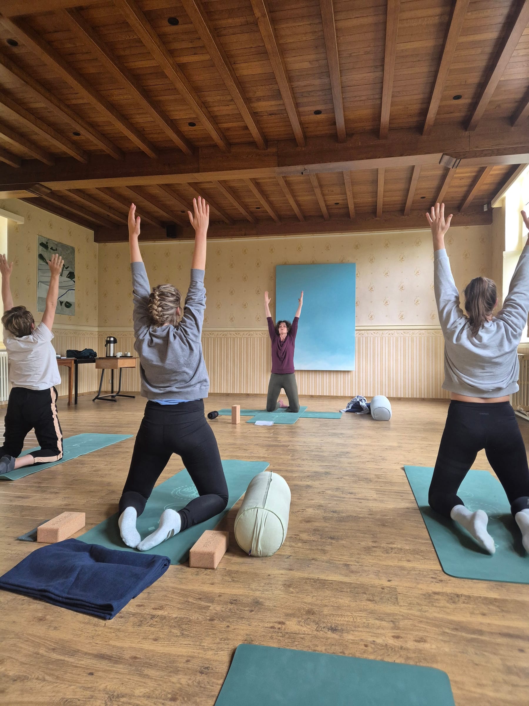 Gentle flow yoga